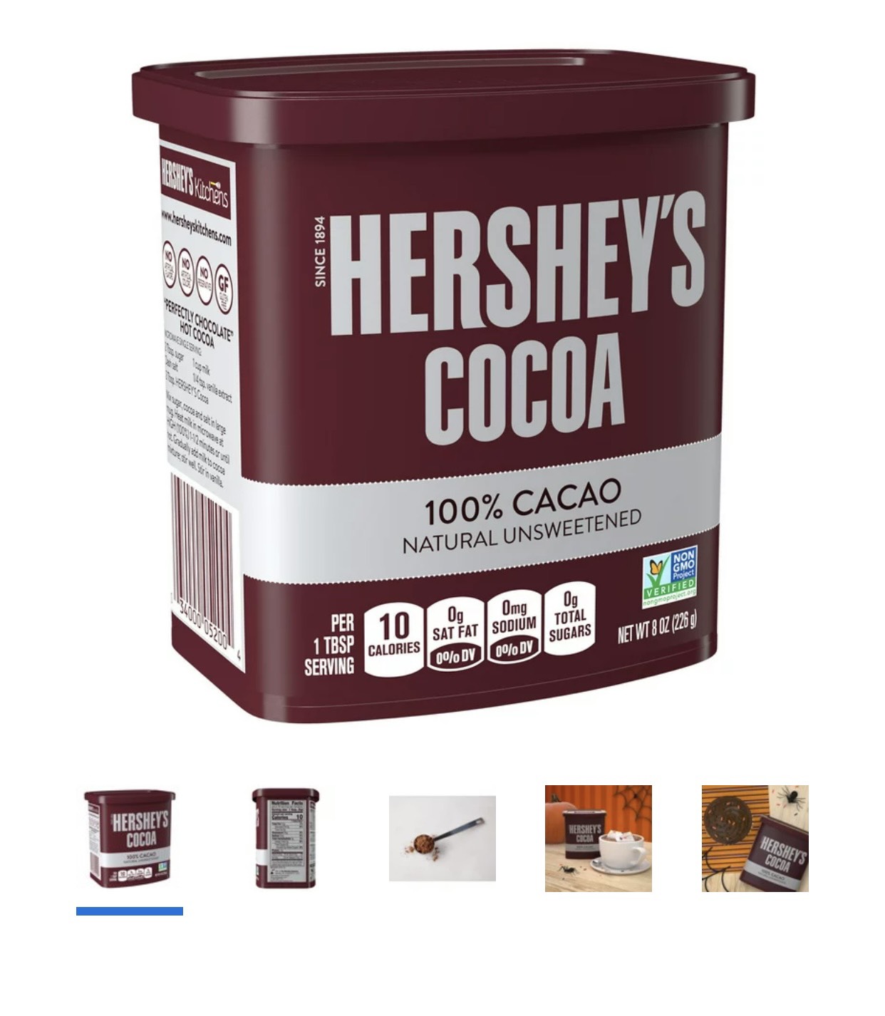 Hershey Cocoa Natural 226g